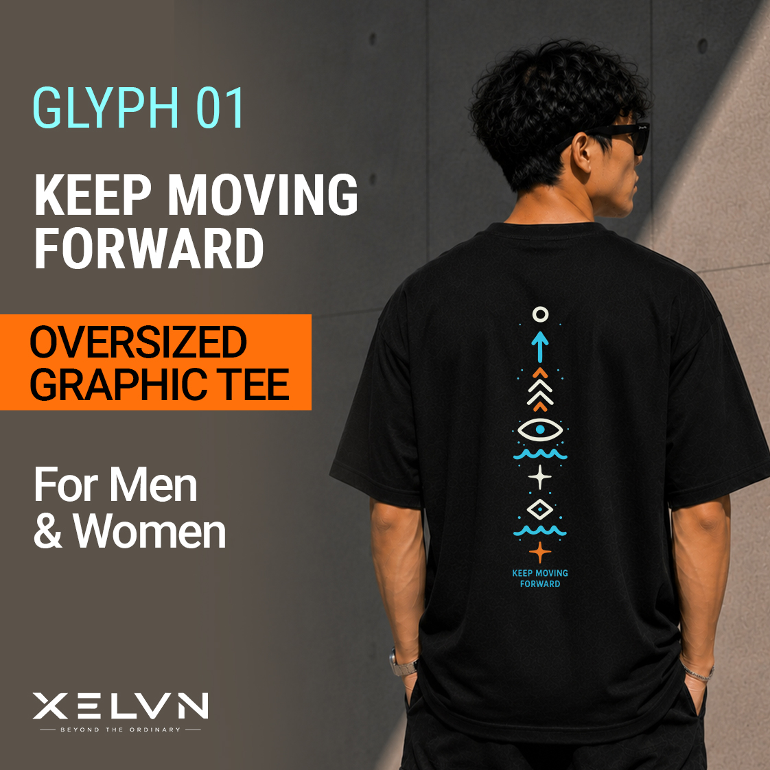 XELVN Facebook ad: Keep moving forward.
