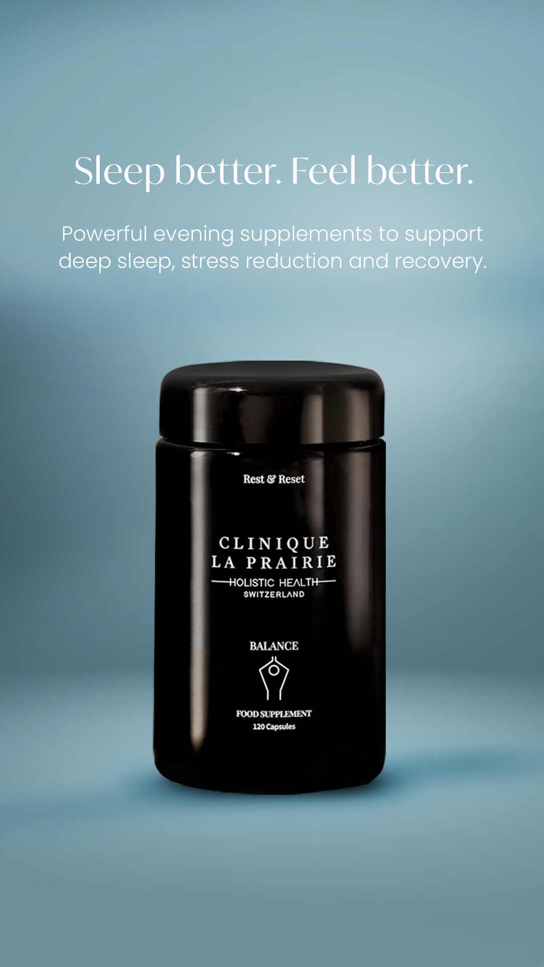 Holistic Health by Clinique La Prairie Facebook ad
