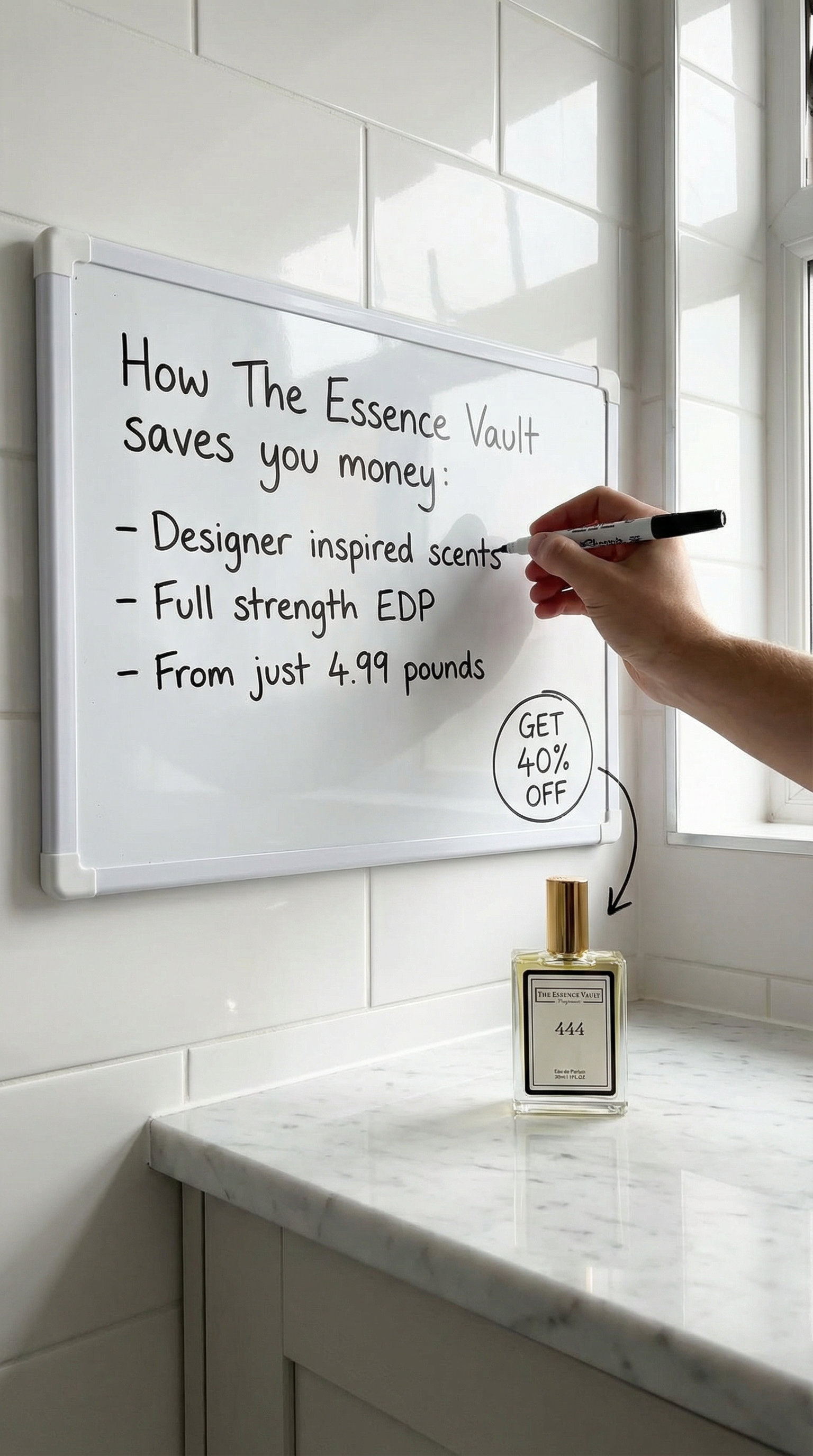 The Essence Vault Facebook ad