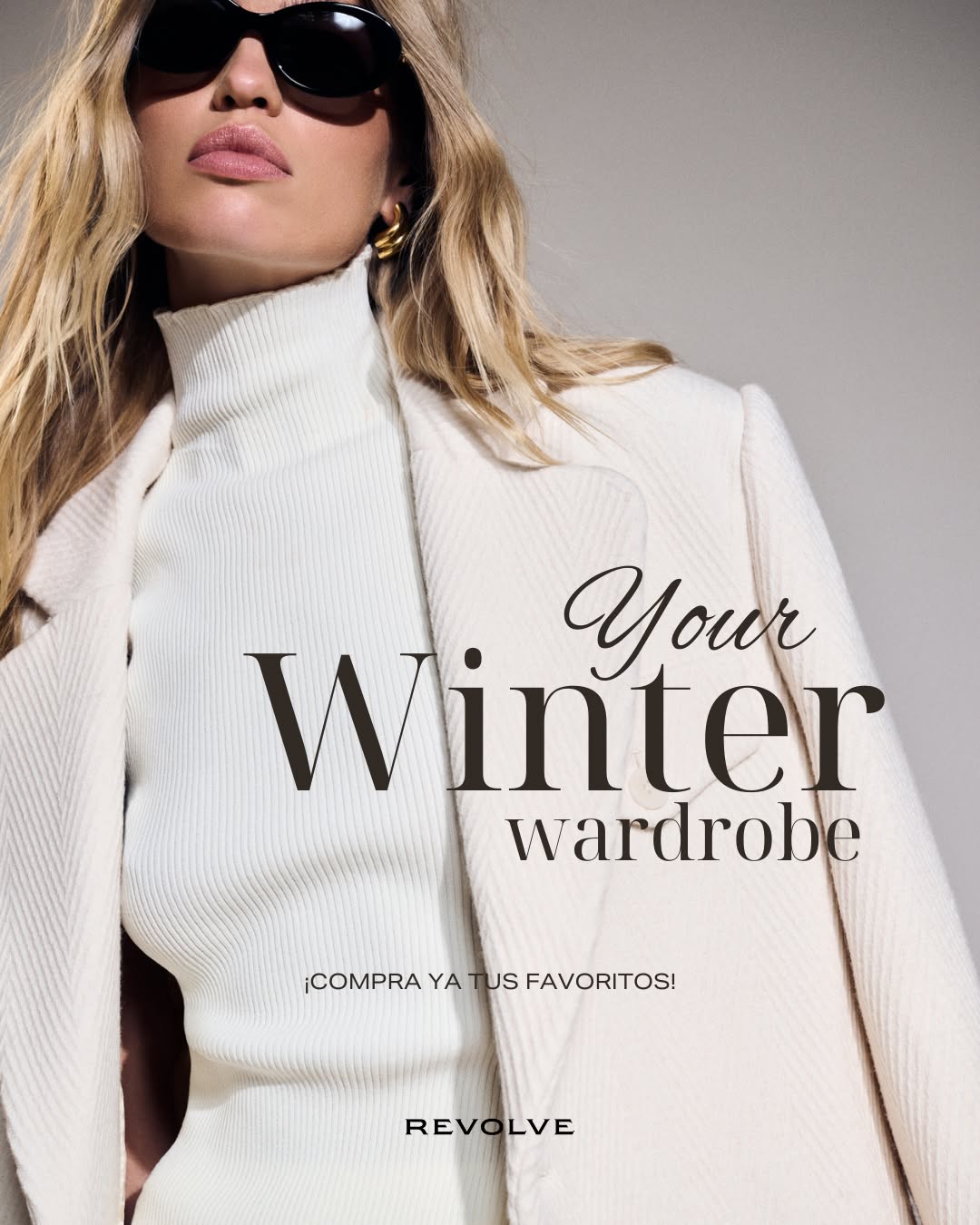 REVOLVEclothing en Español Facebook ad: Cold weather, hot outfits