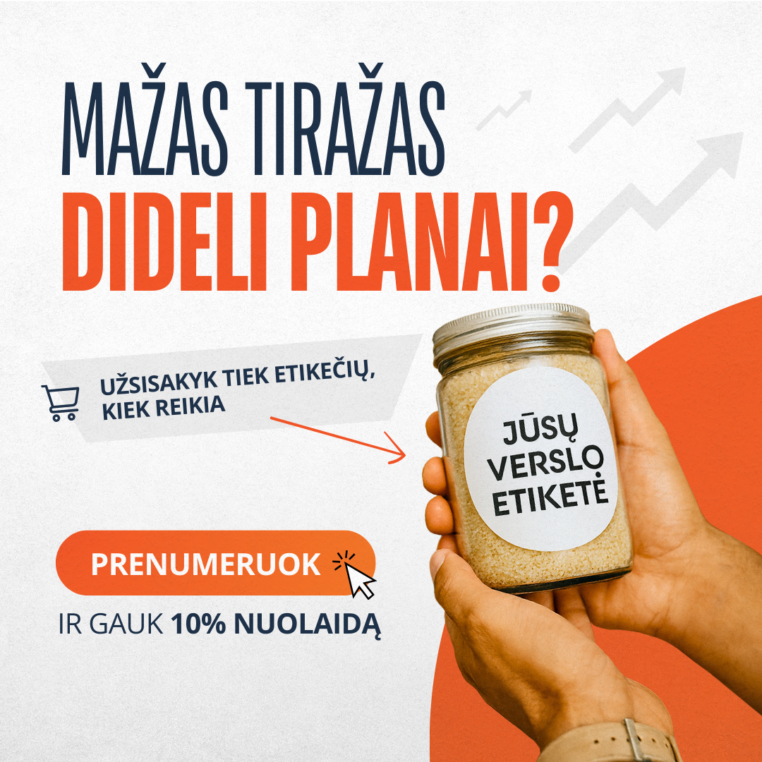etikete.lt Facebook ad