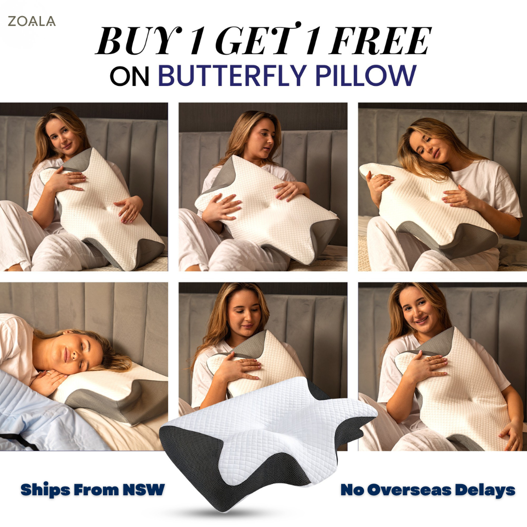 Zoala Sleep Like it Matters Facebook ad: Buy 1 get 1 free, works for all sleep positions (ships…