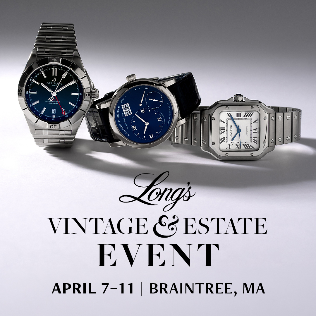 Long's Jewelers Facebook ad: Join us at Long's Braintree for the Vintage…