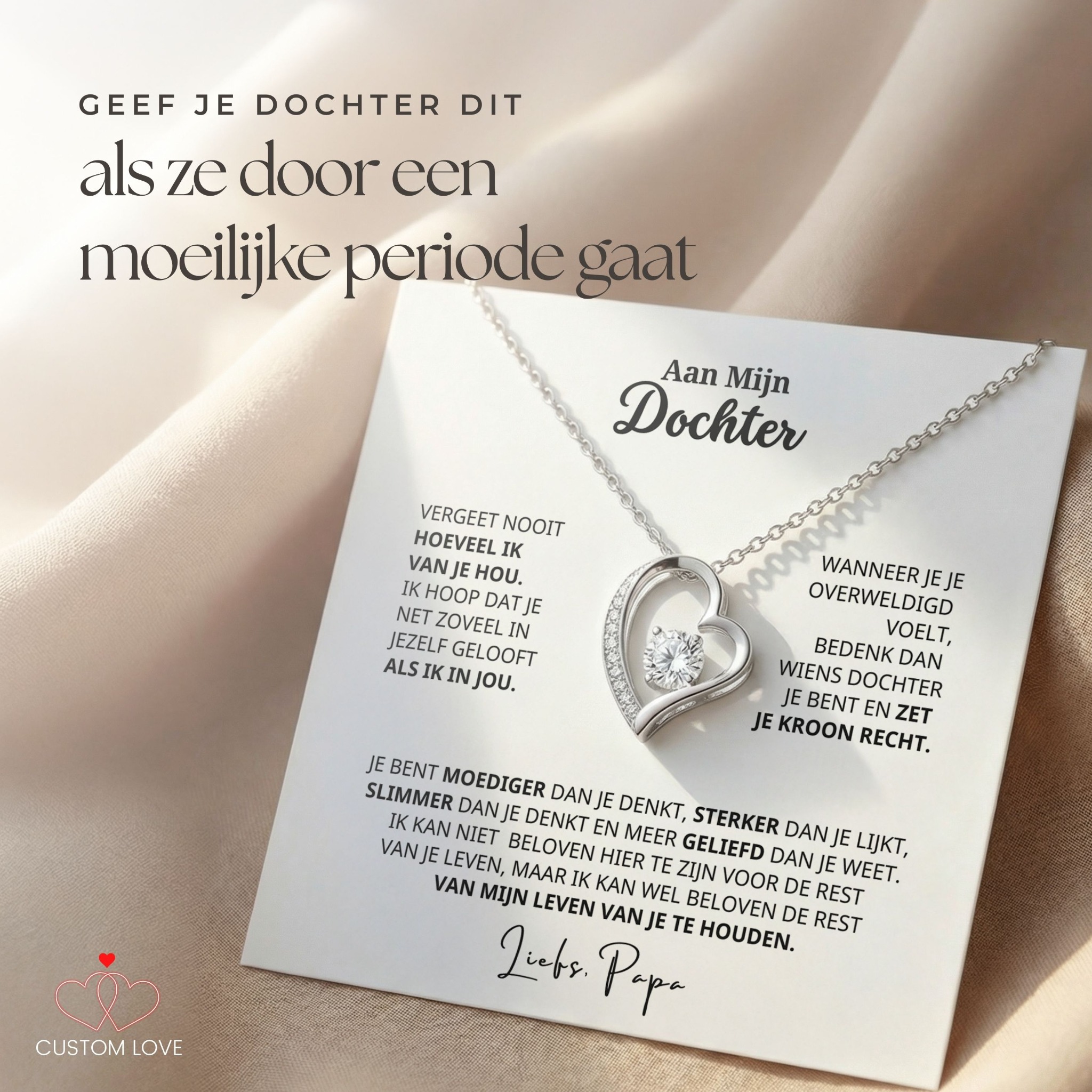 CustomLove Facebook ad