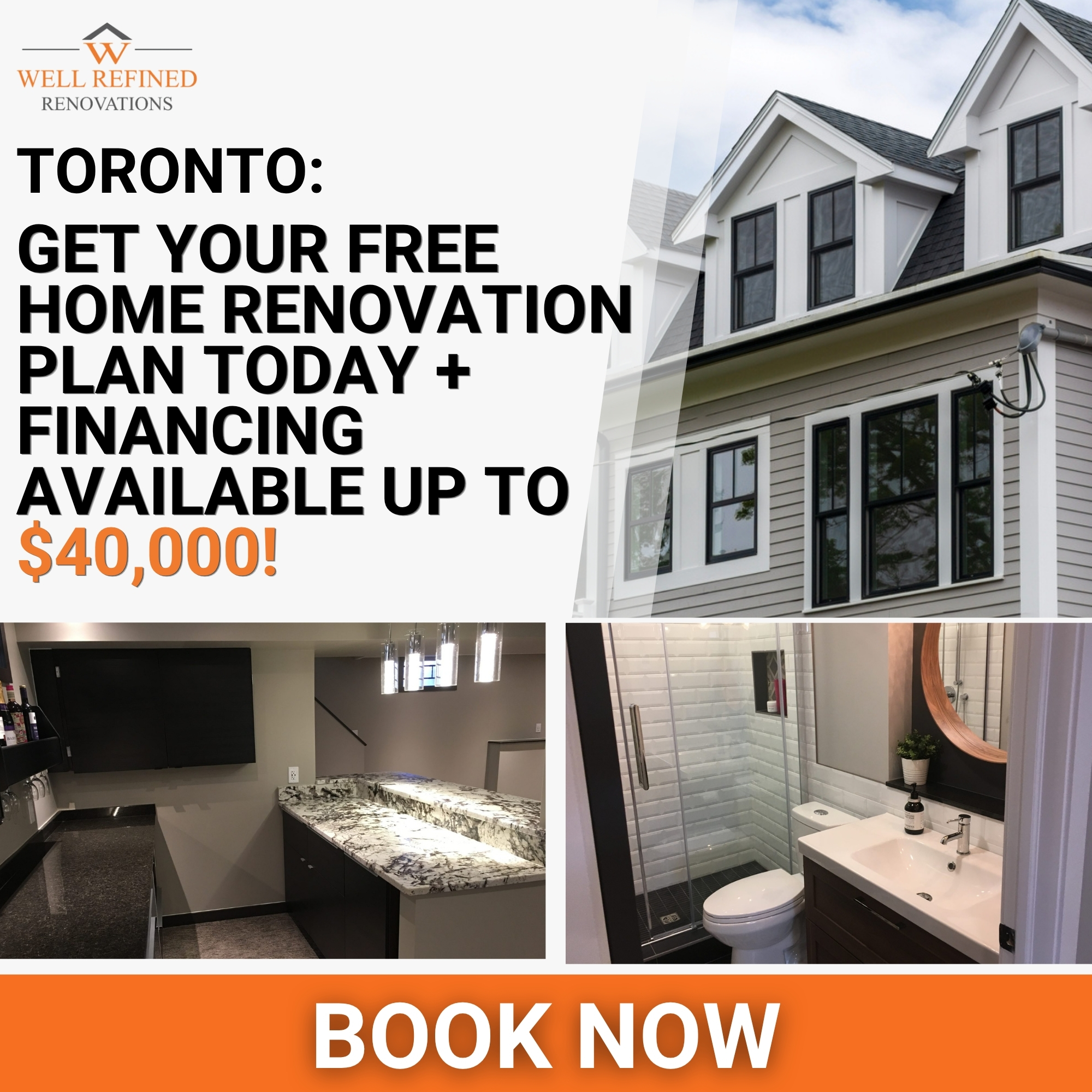 Well Refined Renovations Facebook ad from Jun 24, 2026