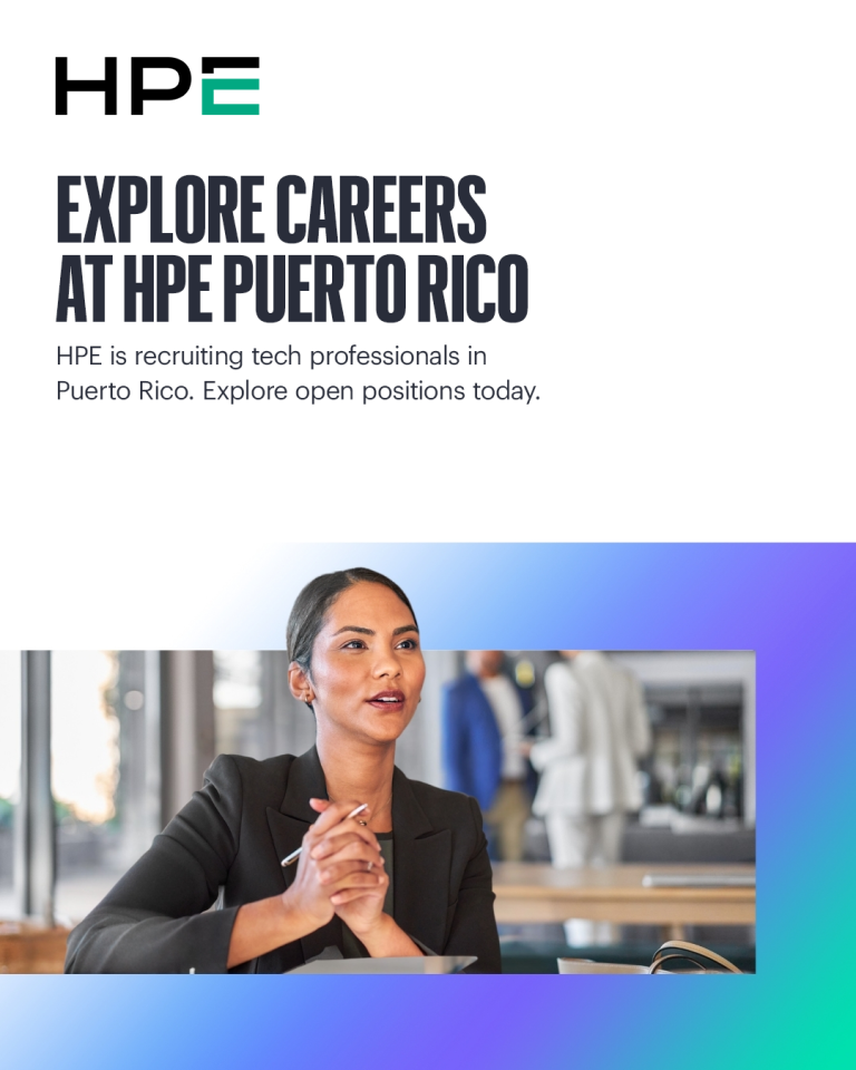 HPE Careers Facebook ad: HPE Puerto Rico Careers