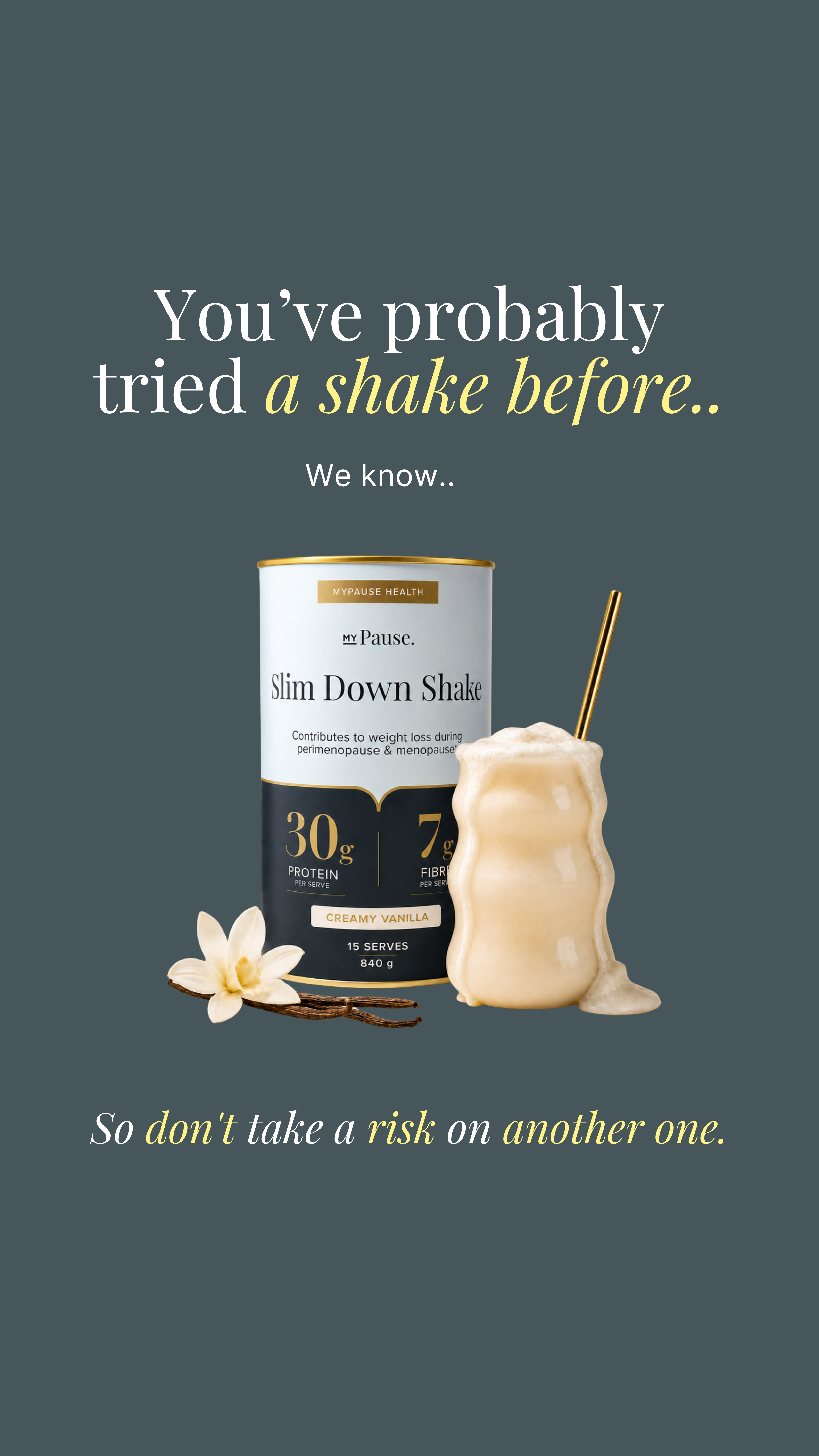 MyPause Health Facebook ad