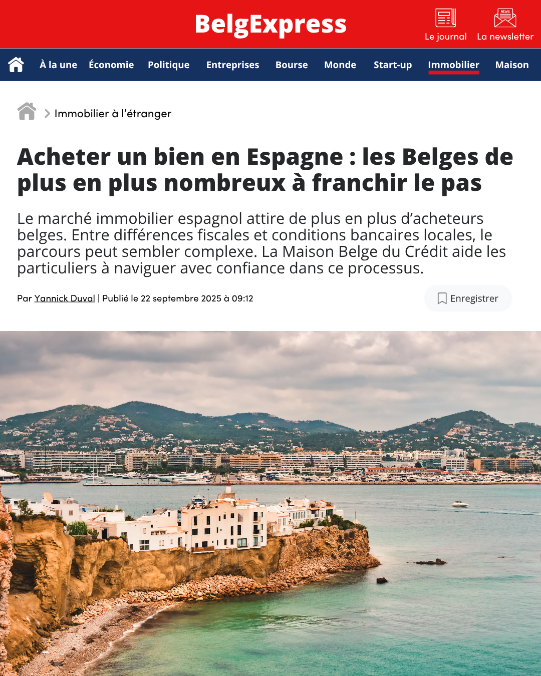 Maison Belge Du Crédit Facebook ad