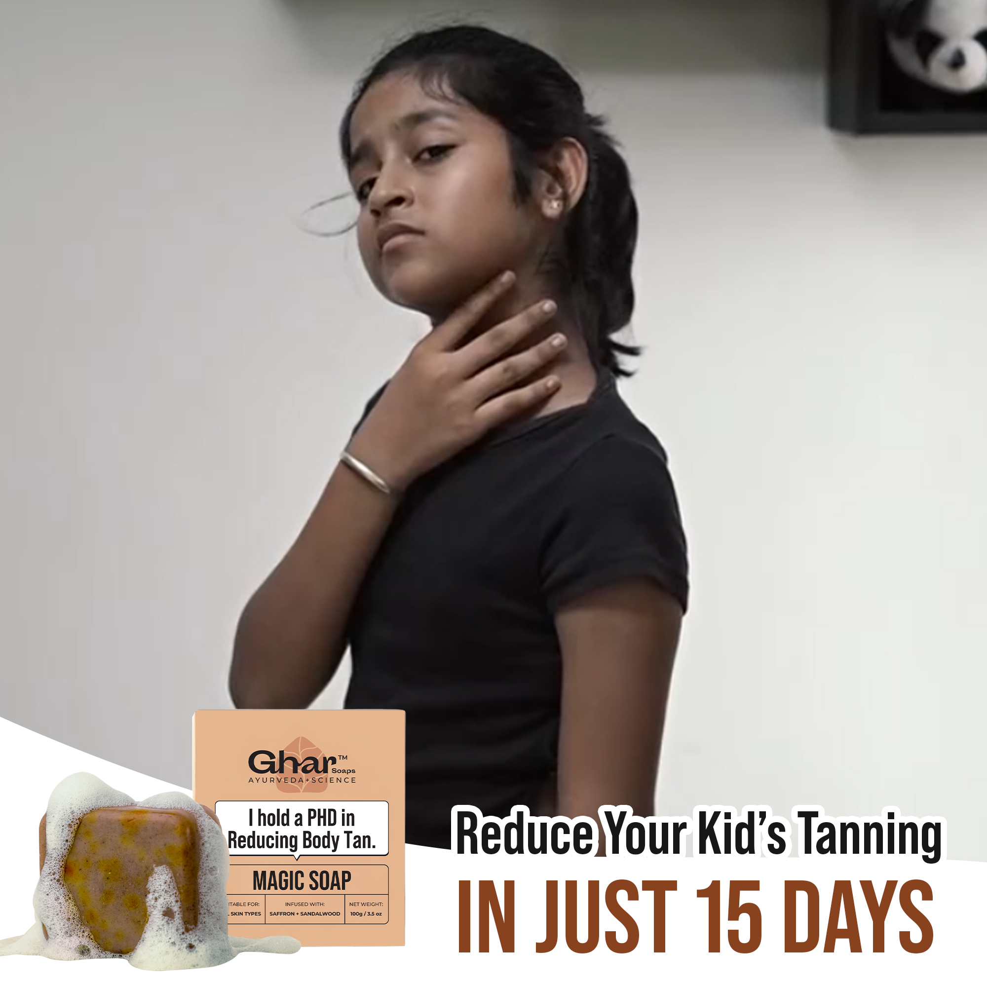 The Ghar Soaps Facebook ad