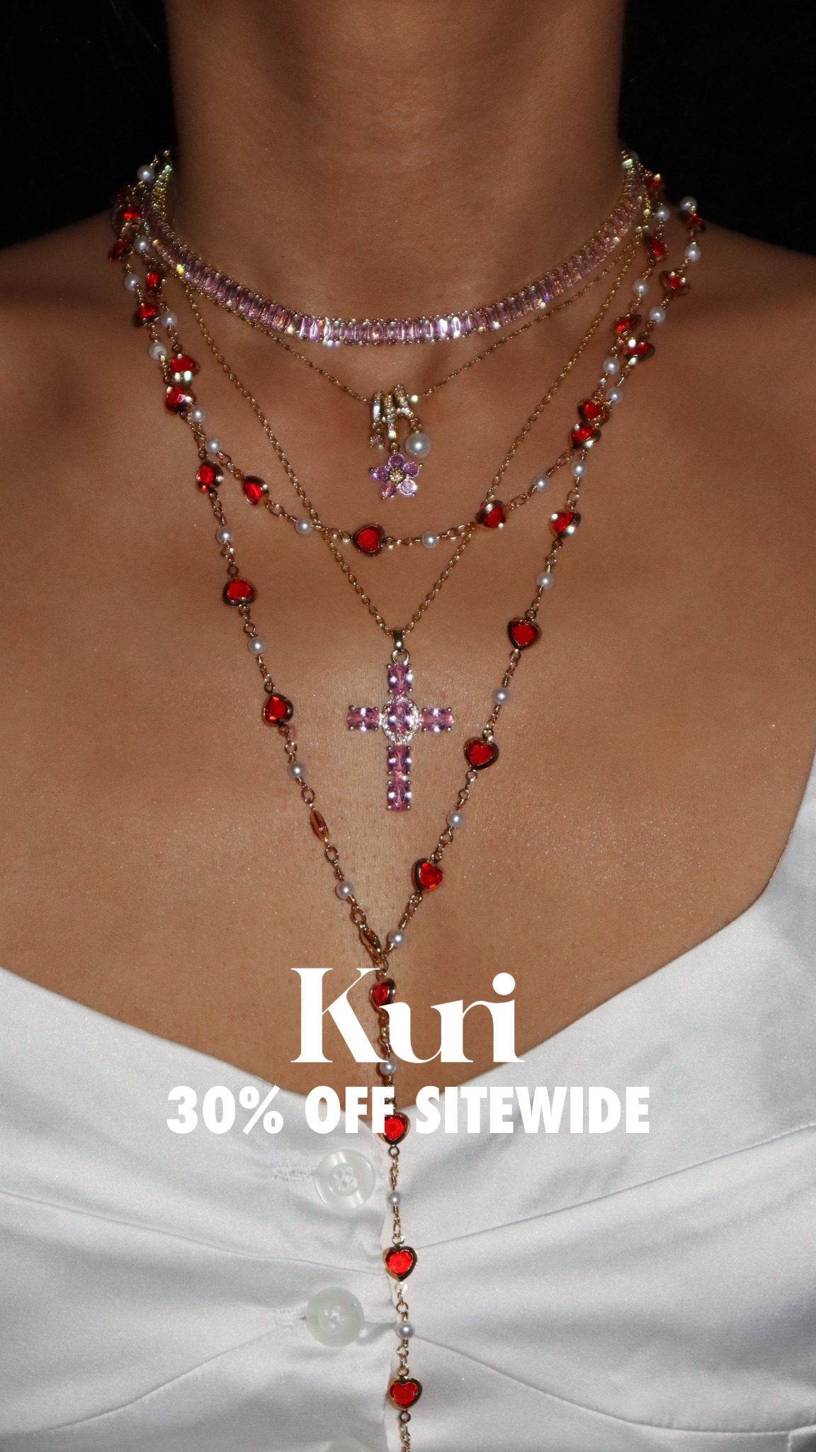 Kuri jewelry Facebook ad