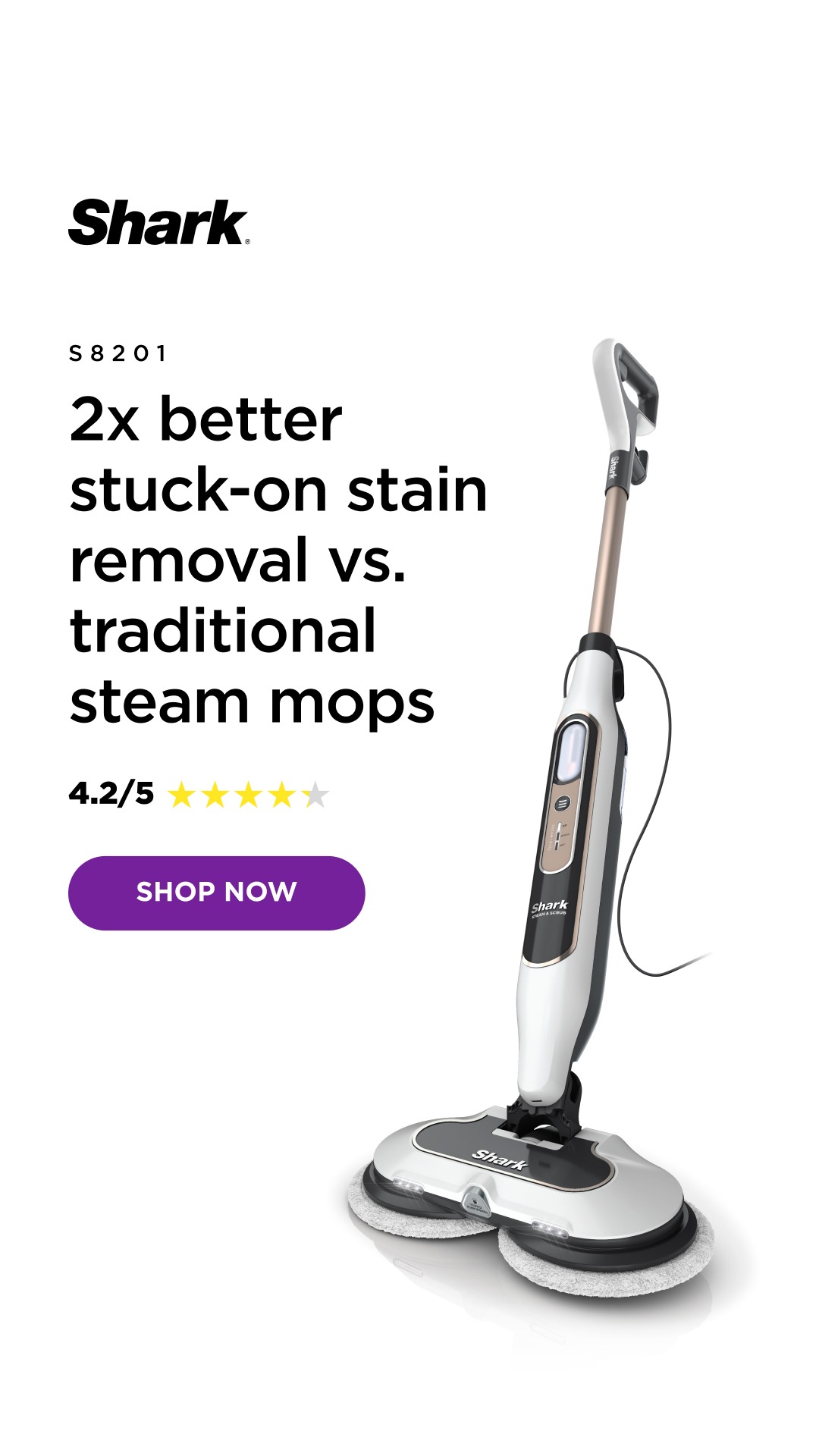 Shark Clean Australia Facebook ad