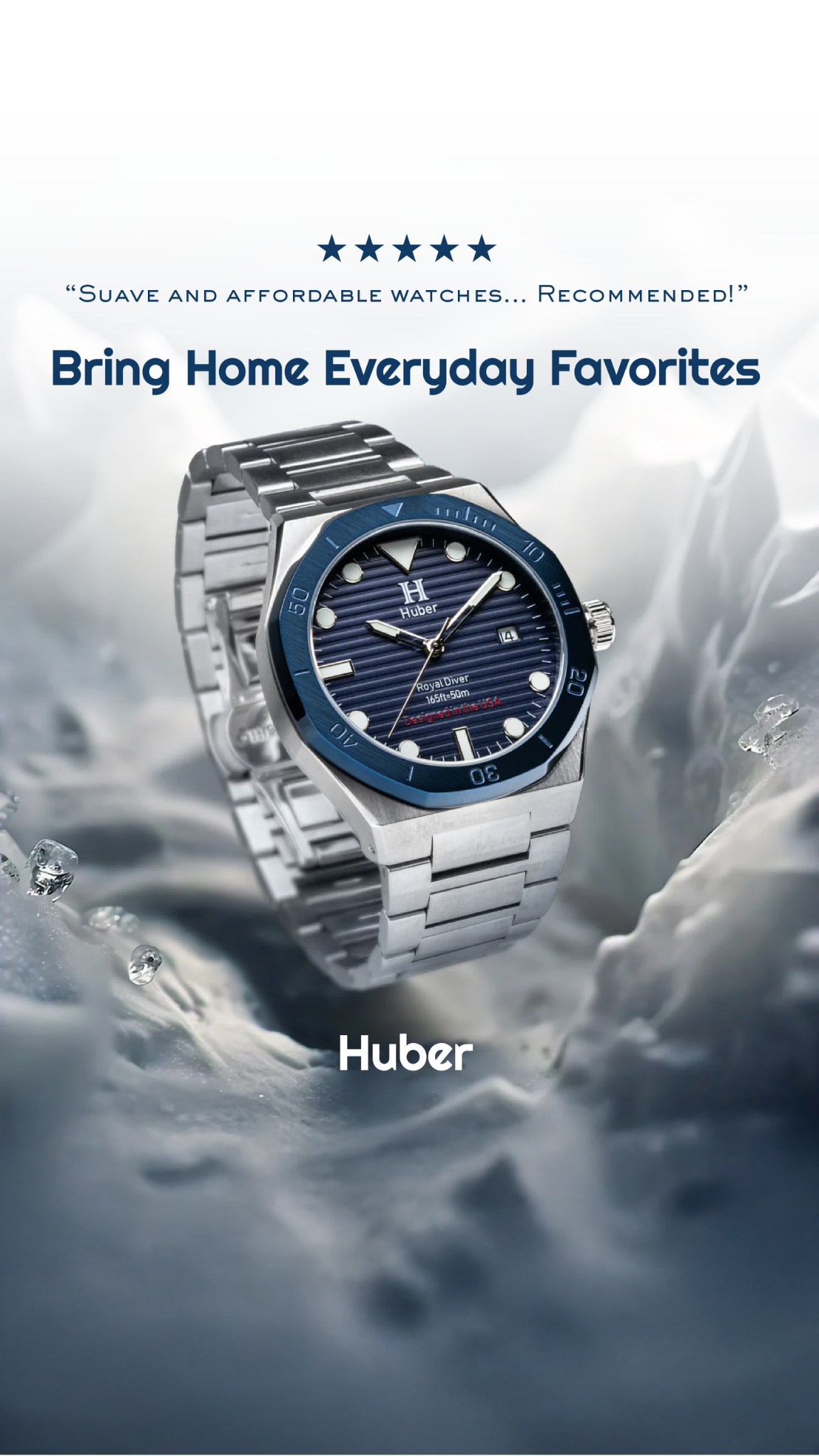 Huber Facebook ad