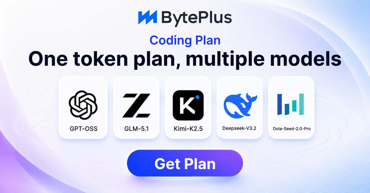 BytePlus AI Platform Facebook ad: $0.3/Day Bytedance Coding Plan