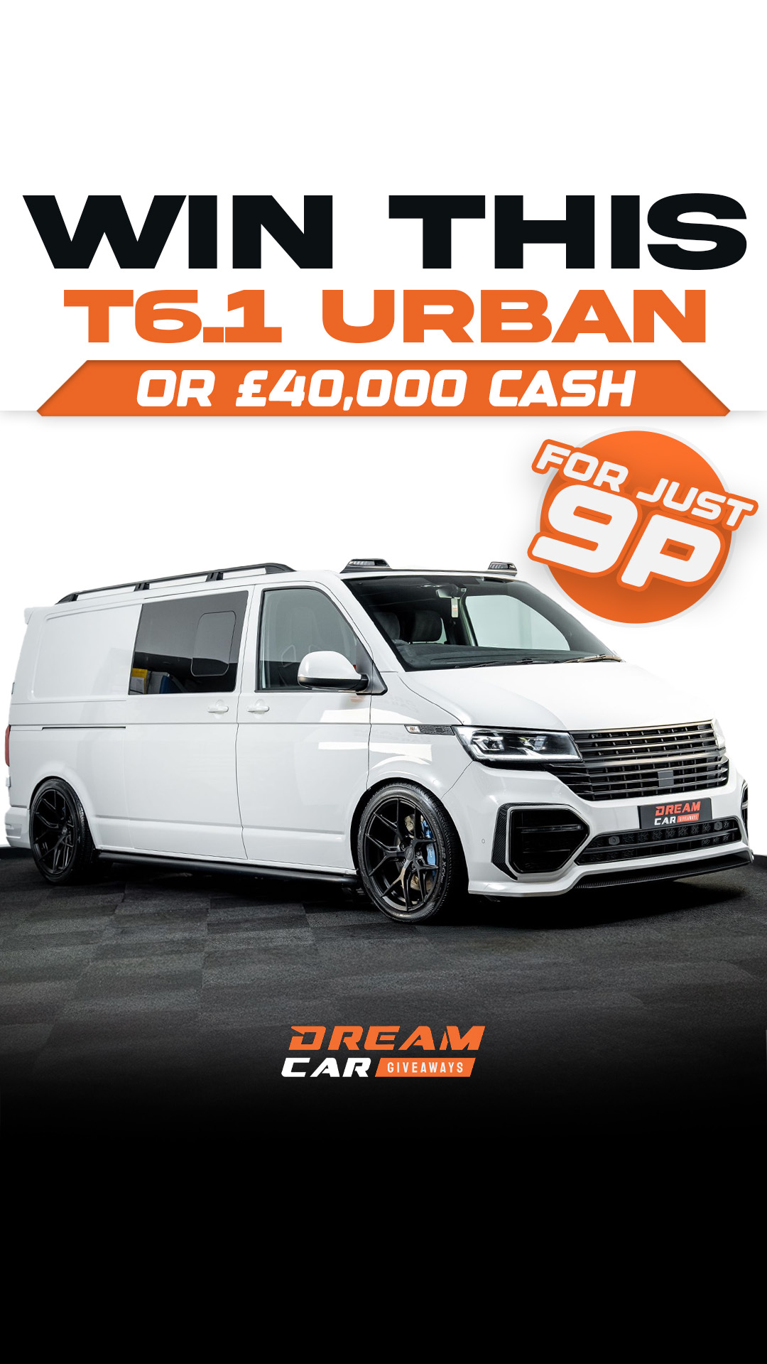Dream Car Giveaways Facebook ad