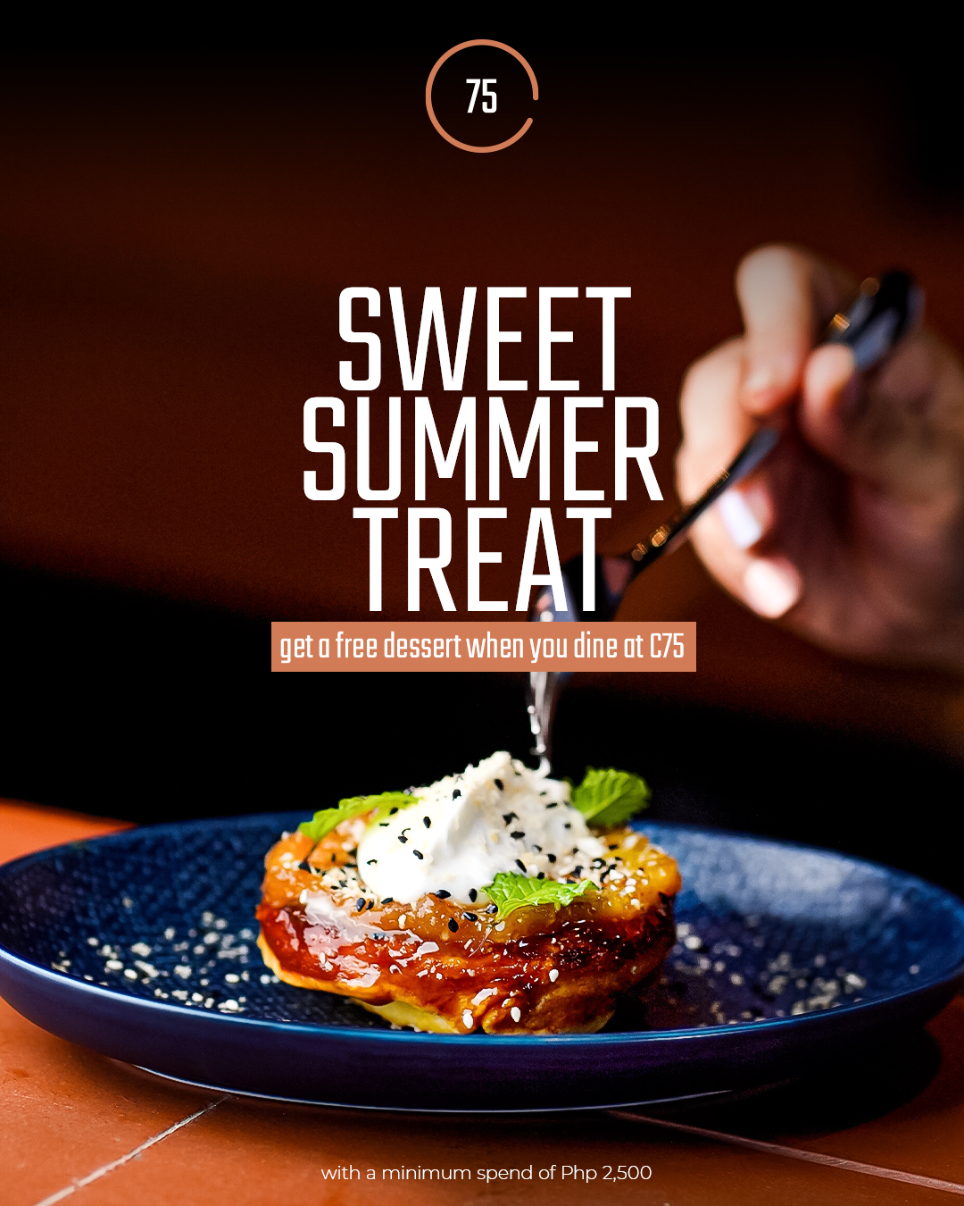 C75 Facebook ad: This summer, we’re bringing the warmth of the…