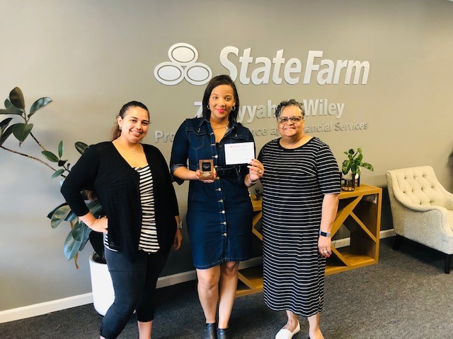 Zakiyyah Wiley State Farm Insurance Agent Facebook ad: We help protect you and your loved ones…