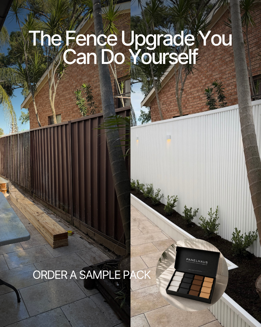 Panelhaus Facebook ad: Start With A Sample Pack