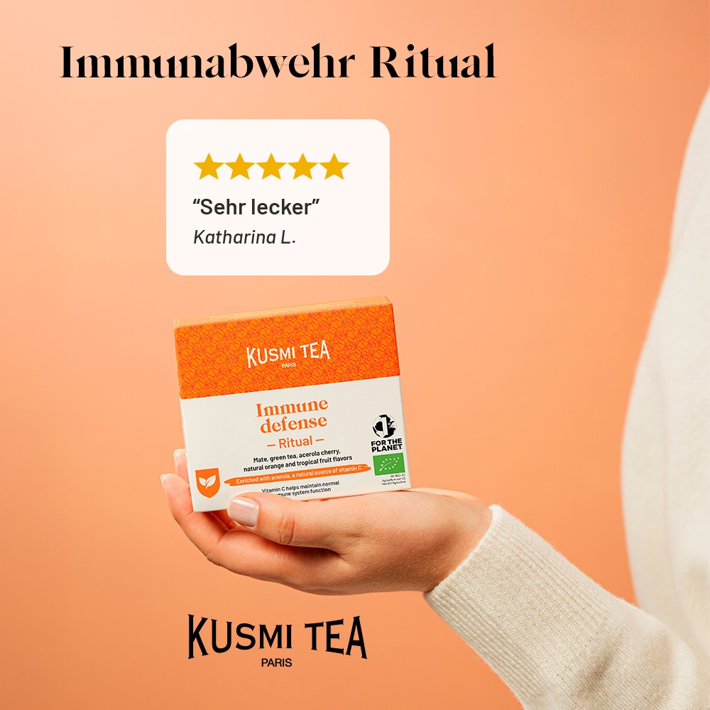 Kusmi Tea Facebook ad from Sep 17, 2026
