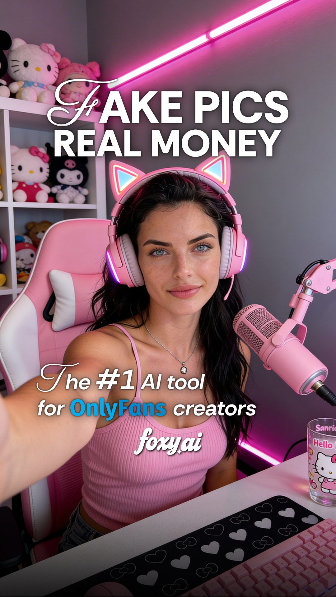 Foxy.ai Facebook ad