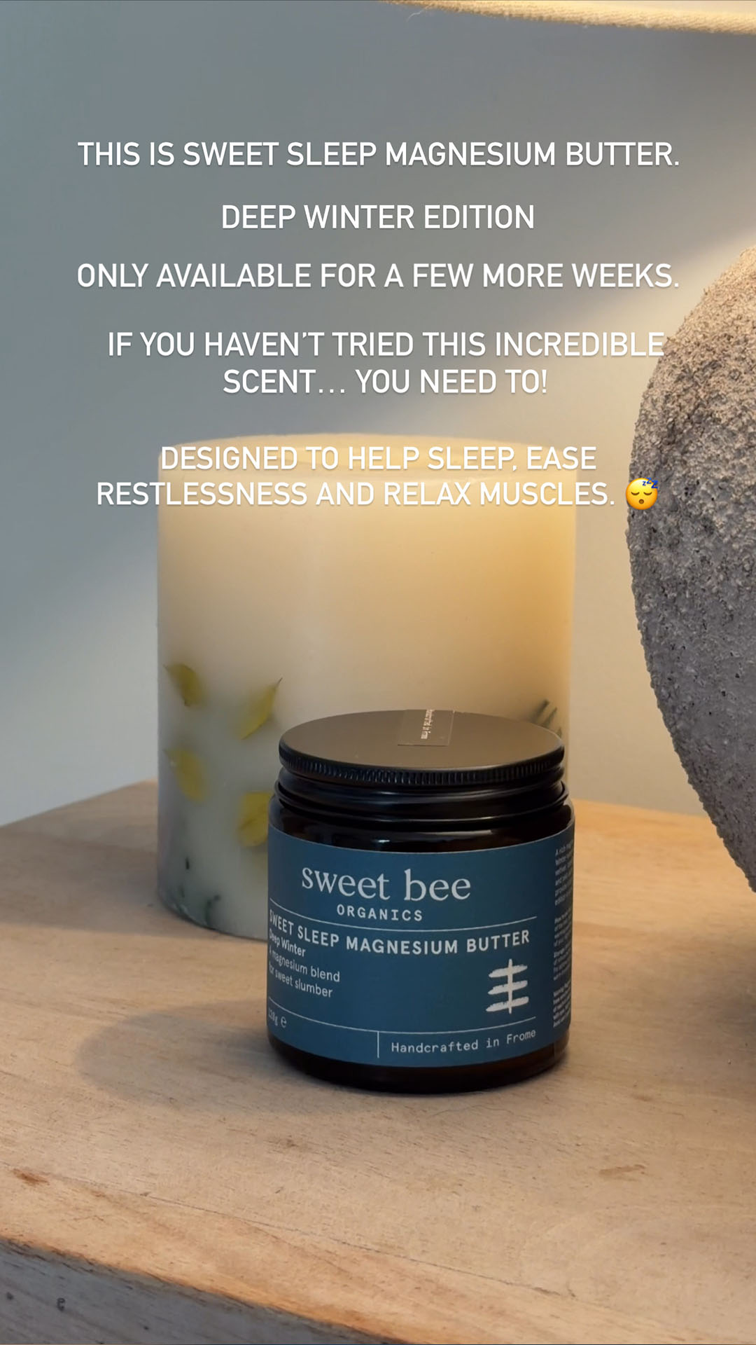 Sweet Bee Organics Facebook ad