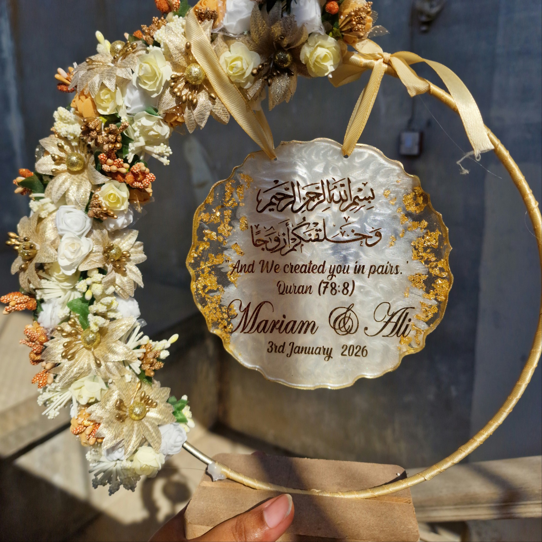 Resin & Candle Fusion Facebook ad: Chat in Messenger