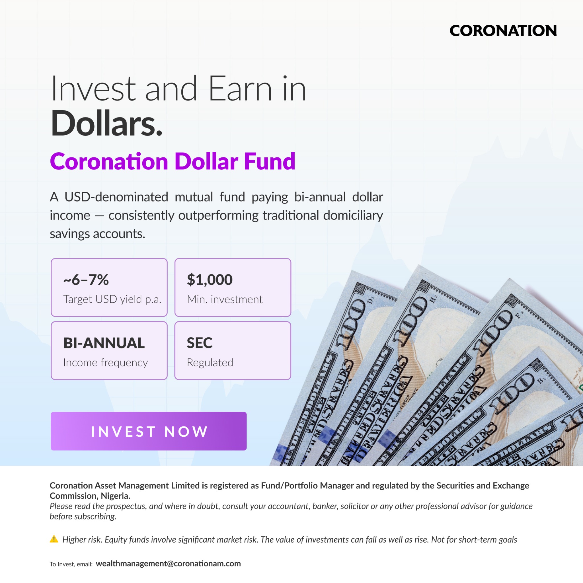 Coronation Group Facebook ad