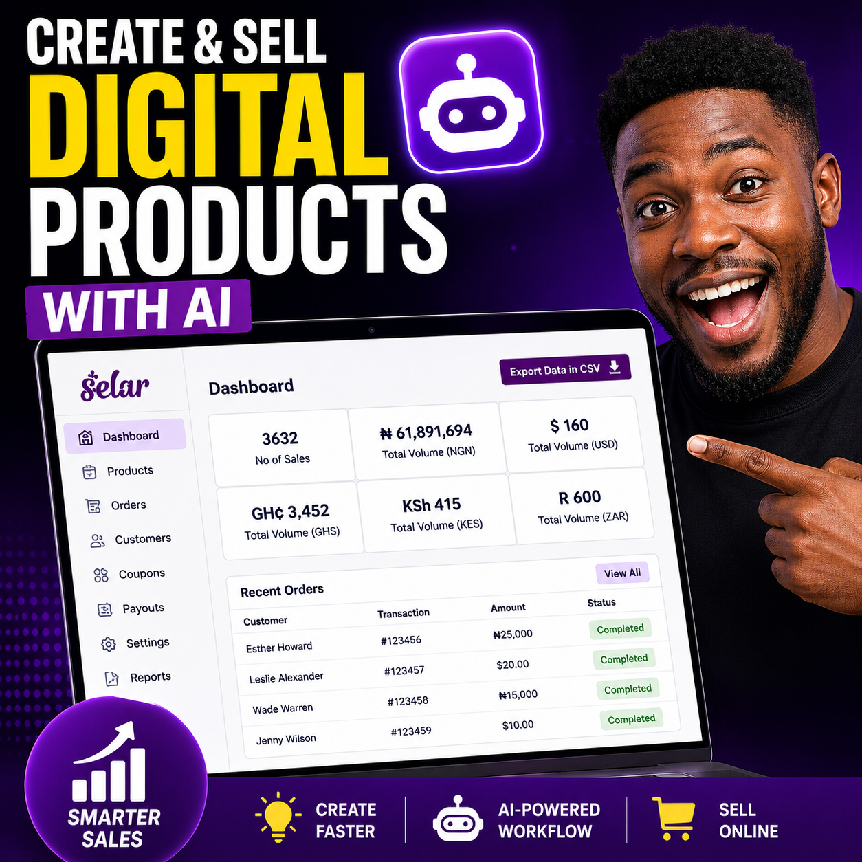 Get Hired Faster Facebook ad: Create & Sell Digital Products With AI