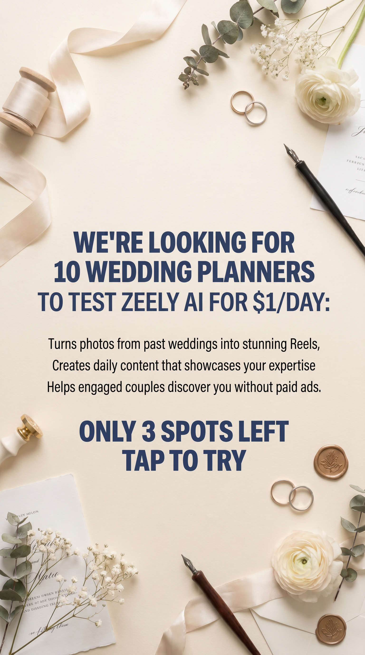 Zeely: AI-Powered Organic Growth Facebook ad: Reach your goal in 3 months with AI!