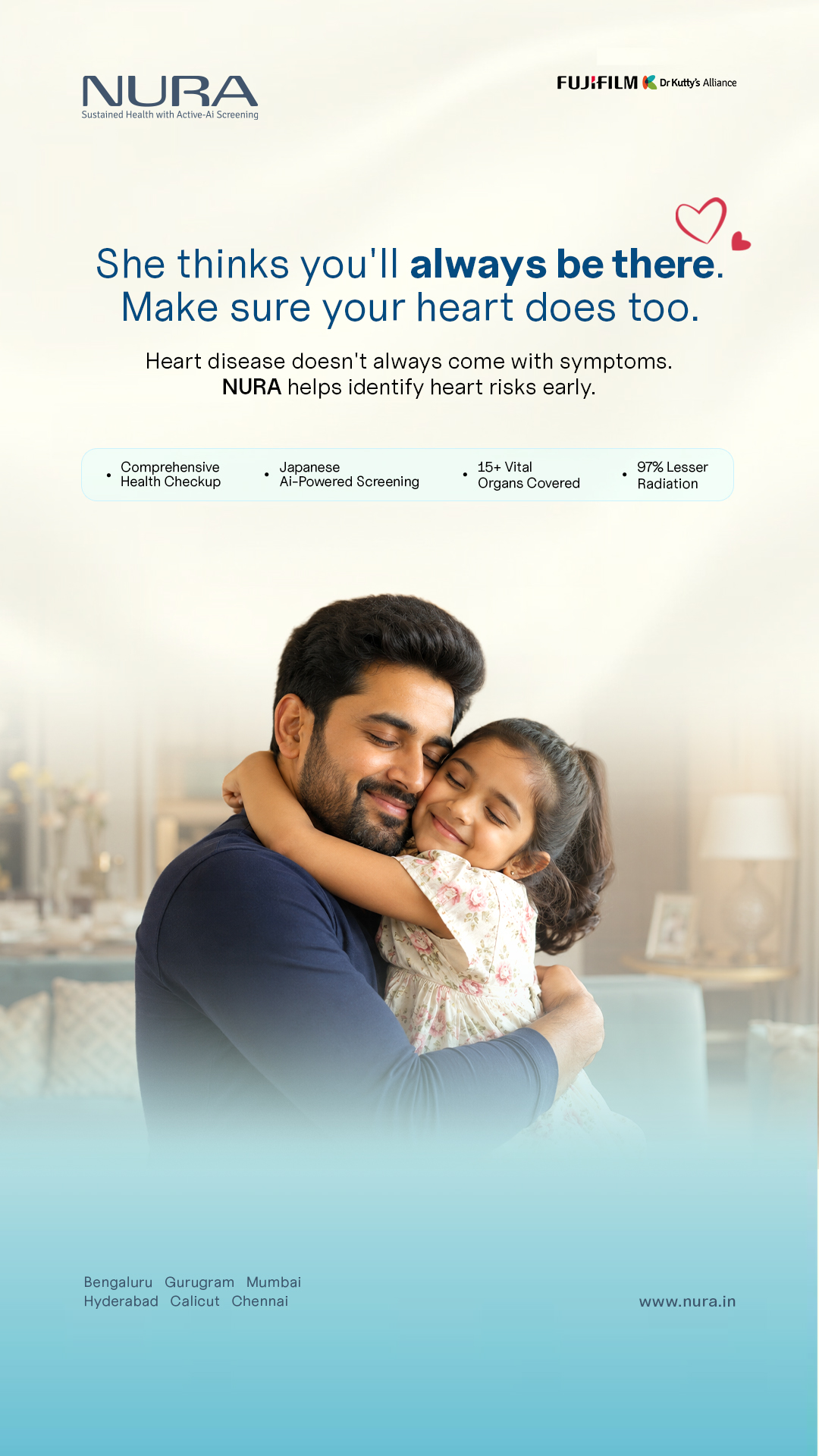 NURA - Sustained Health with Active-AI Screening Facebook ad from Jul 8, 2026