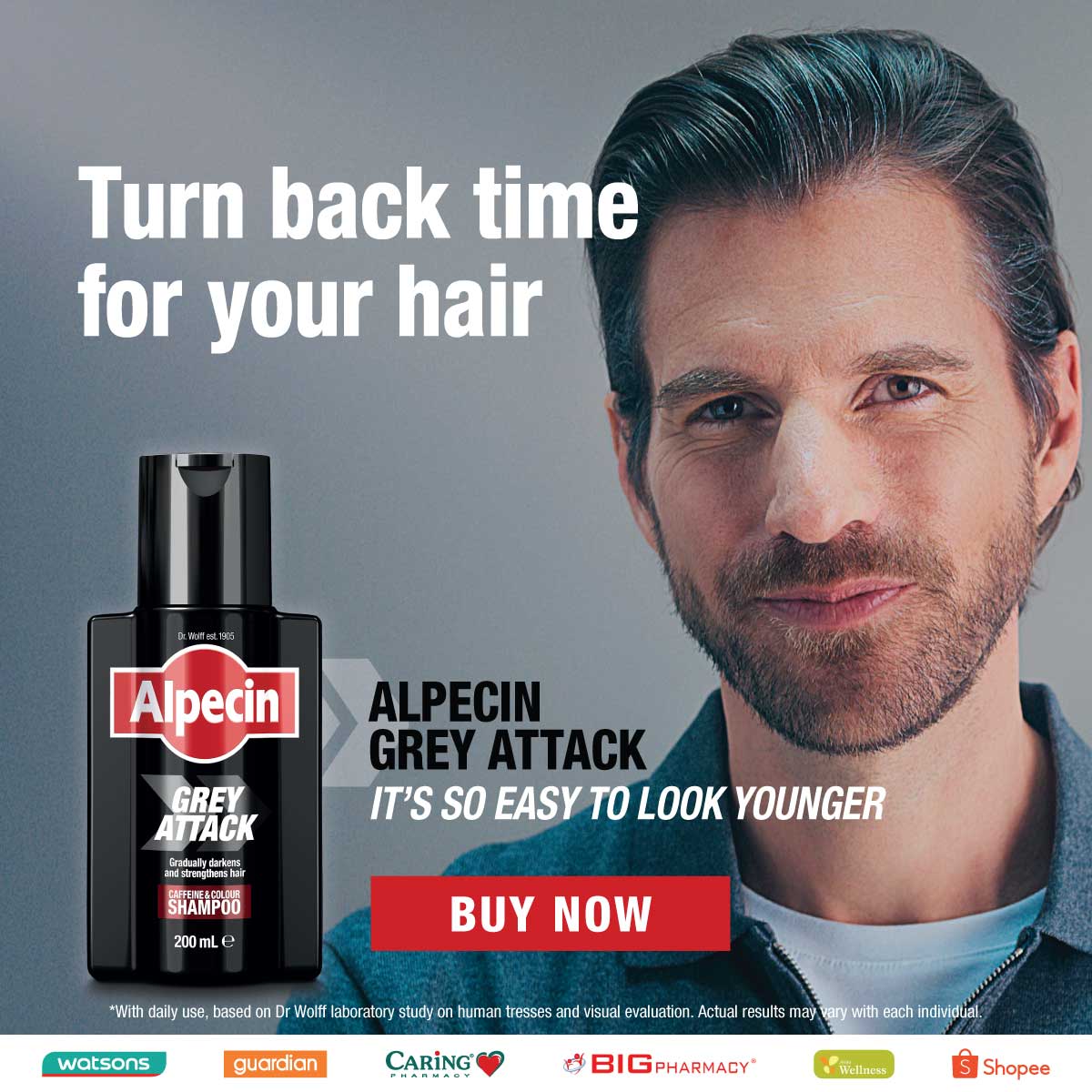 Alpecin Facebook ad