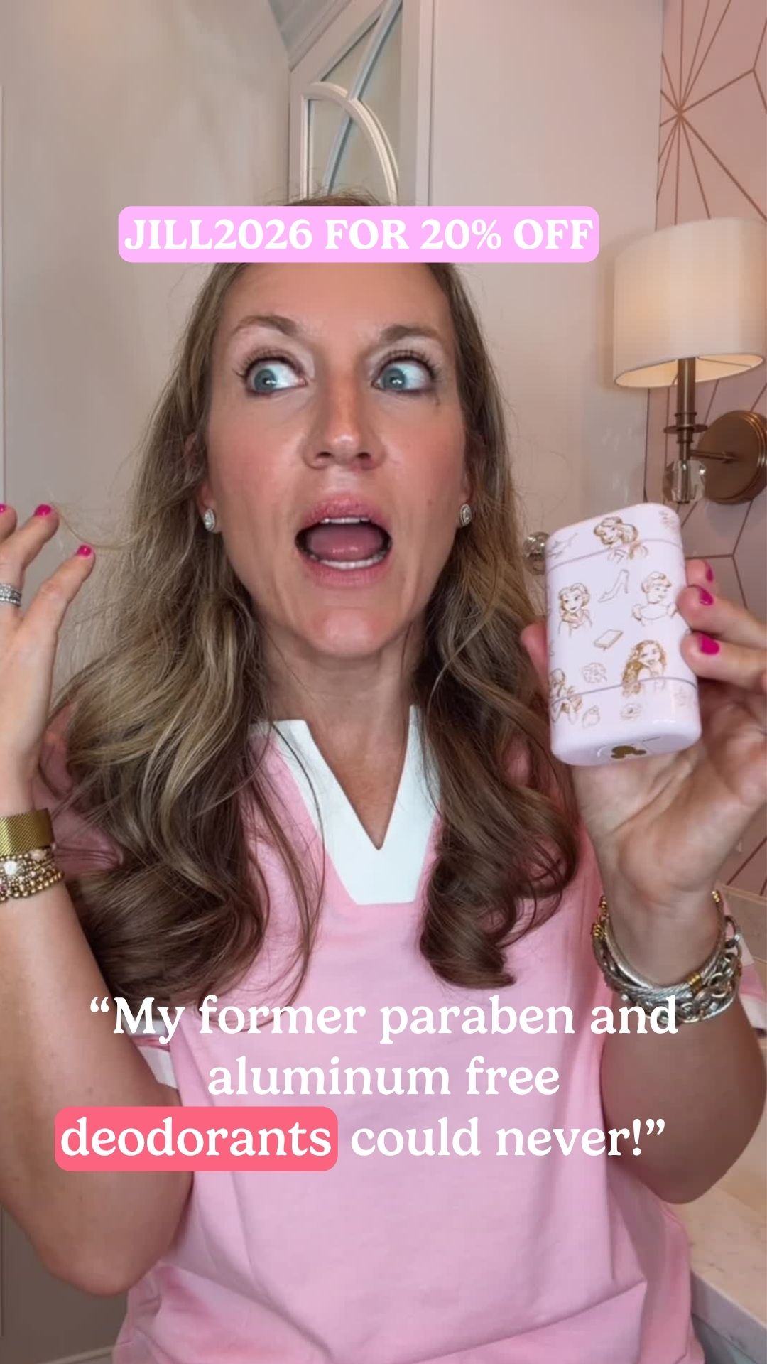 Wild Facebook ad: Get 20% off all Wild products with code JILL2026