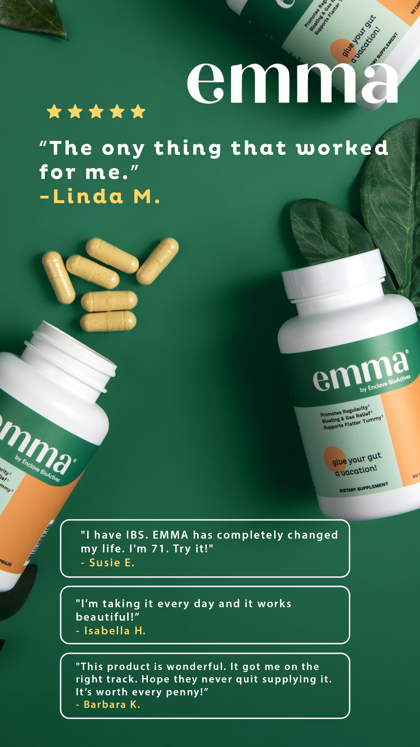 Emma Facebook ad