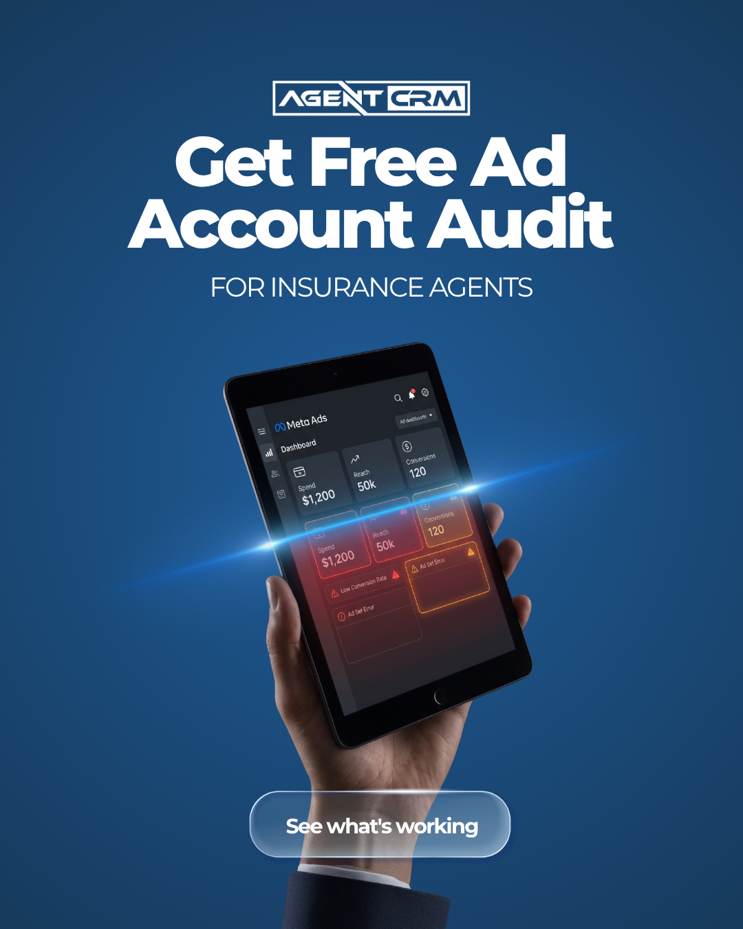 Agent CRM: AI-Powered Sales+Marketing Software Facebook ad