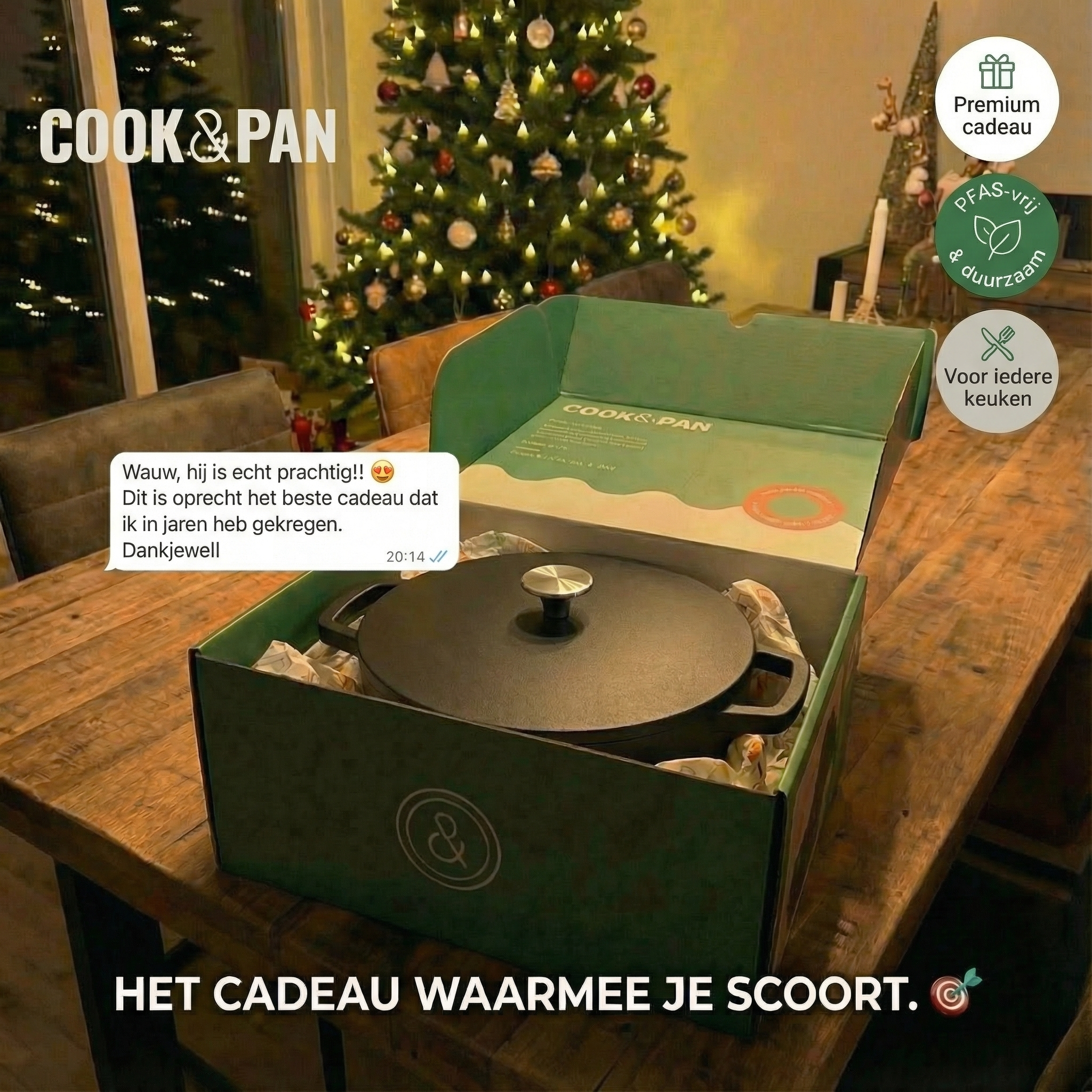 Cook and Pan Facebook ad