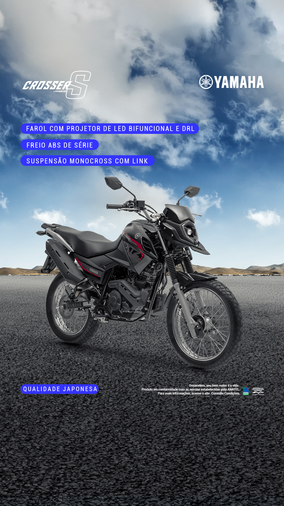 Yamaha Motor do Brasil Facebook ad from Feb 5, 2026