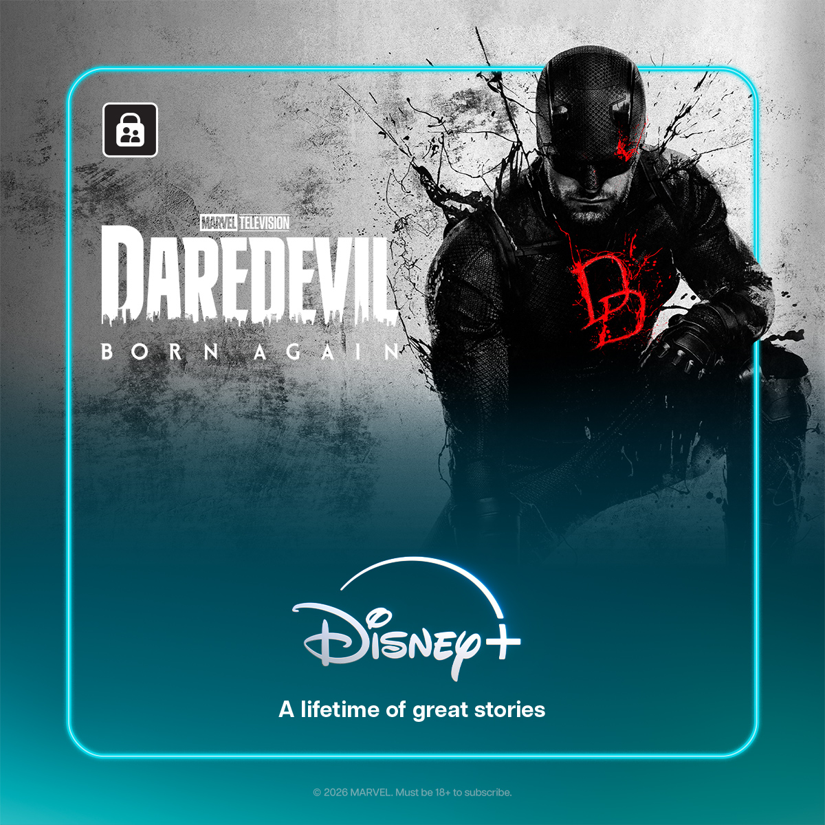 Disney+ Facebook ad
