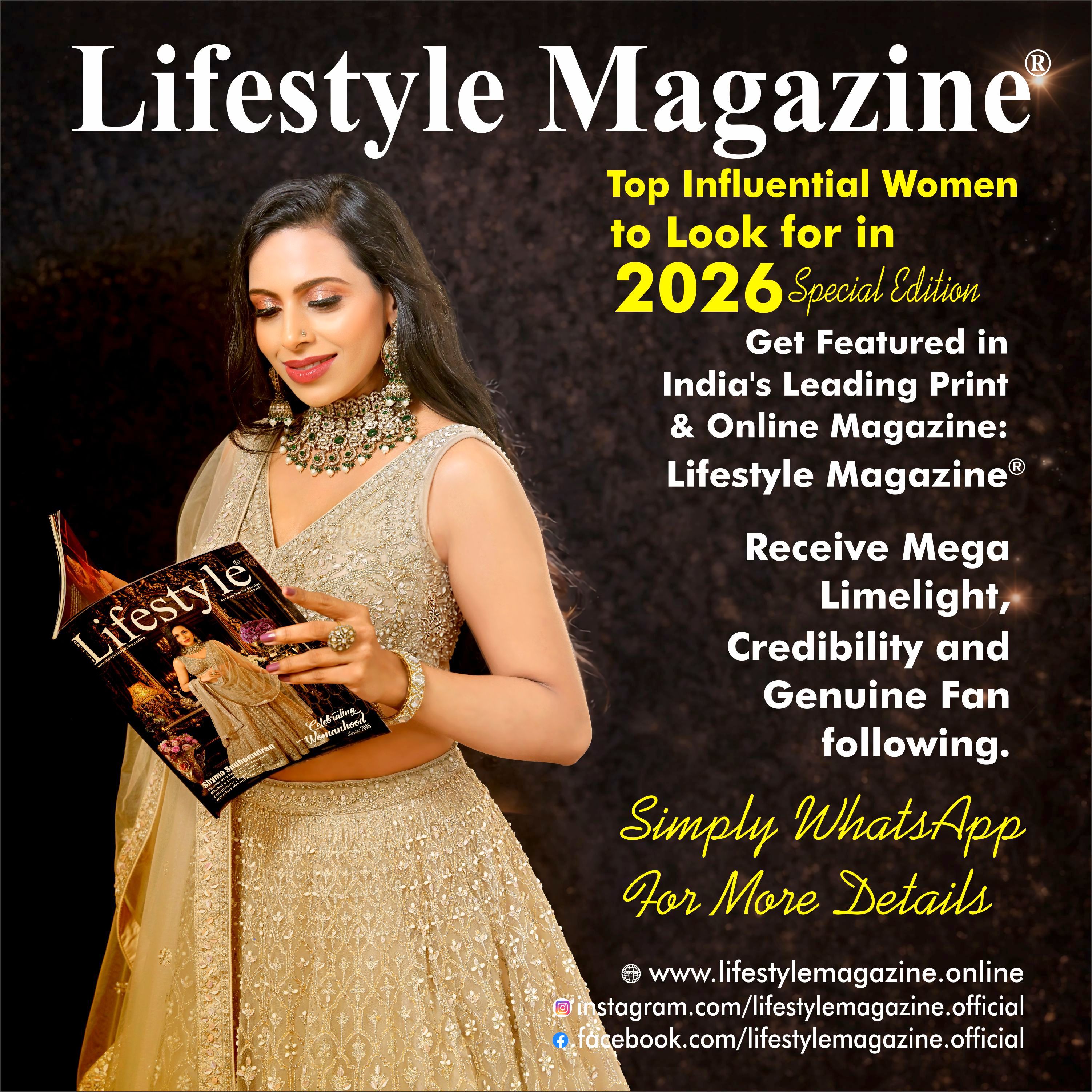 Lifestyle Magazine Facebook ad: 2026 is YOUR year to elevate your personal…