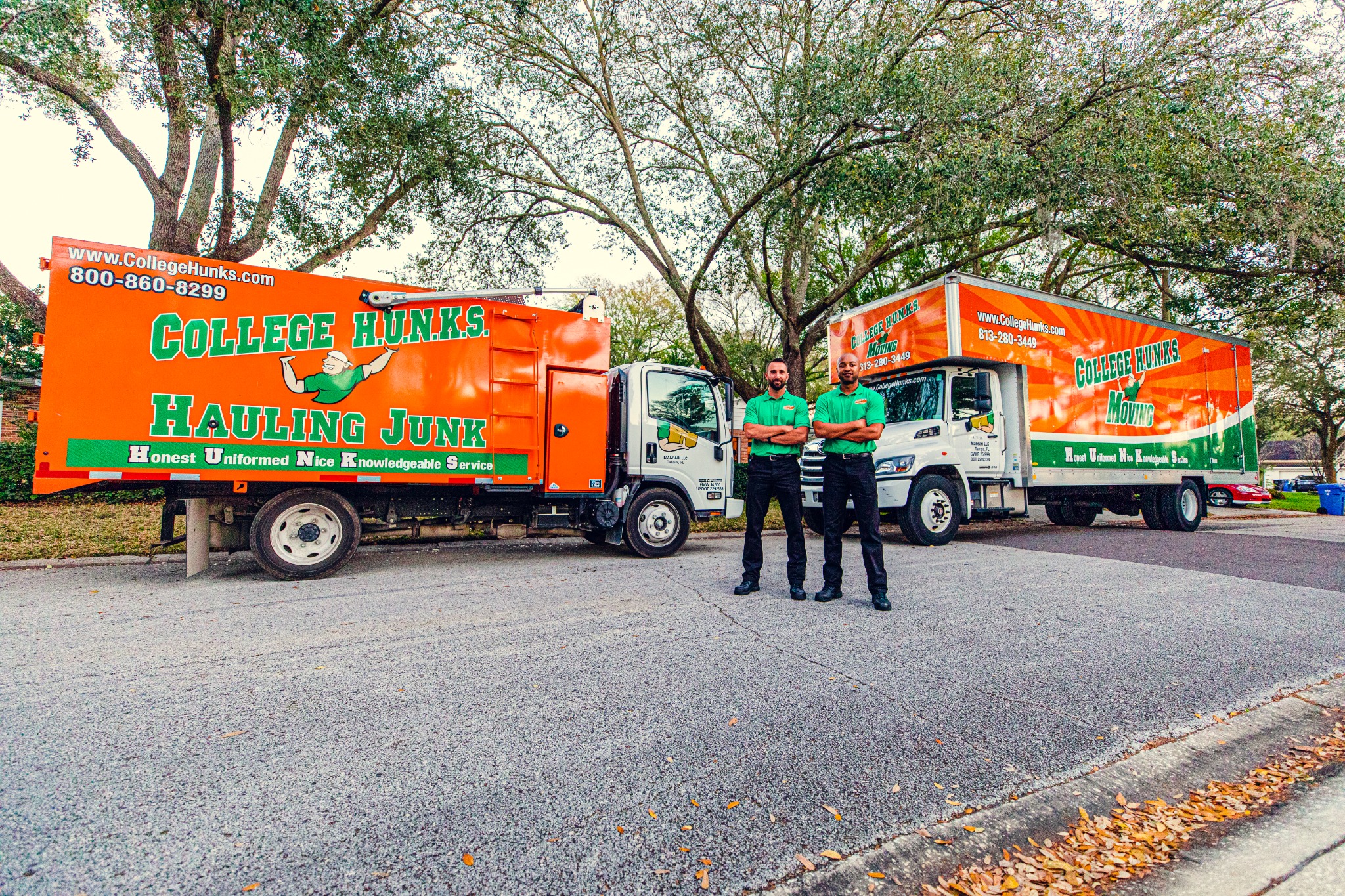 College HUNKS Hauling Junk and Moving Destin Facebook ad