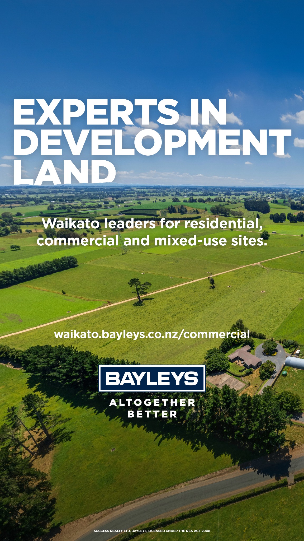 Bayleys Waikato Facebook ad