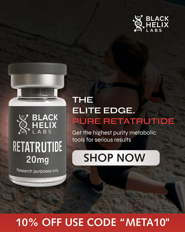 Blk Helix II Facebook ad from May 15, 2026