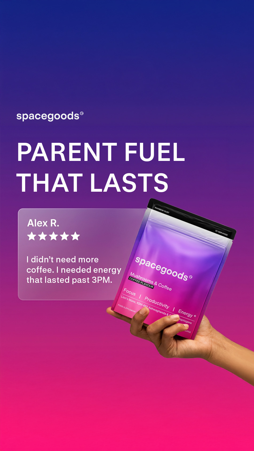 Spacegoods Facebook ad