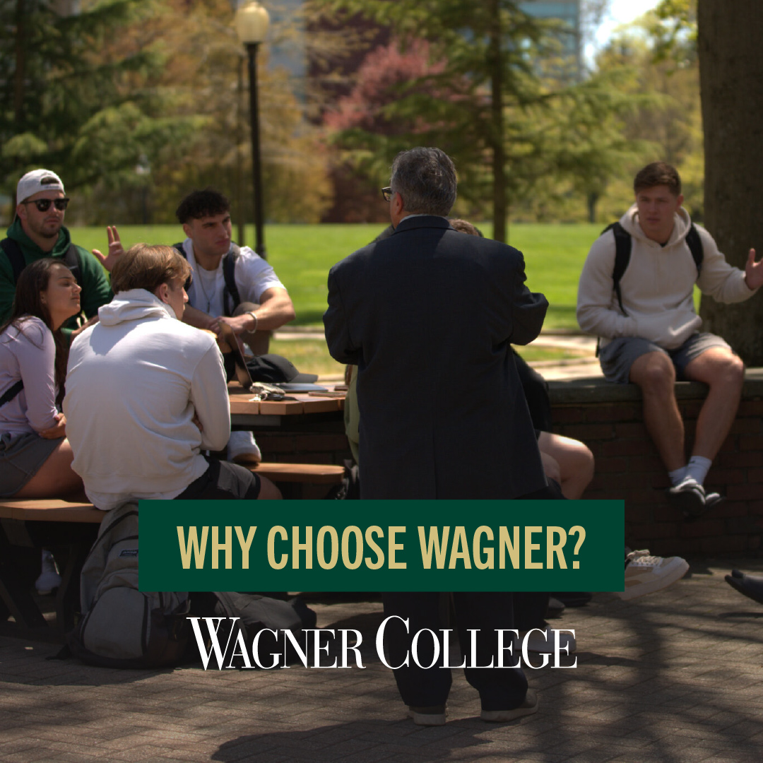 Wagner College Facebook ad: Unlock your future at Wagner College.