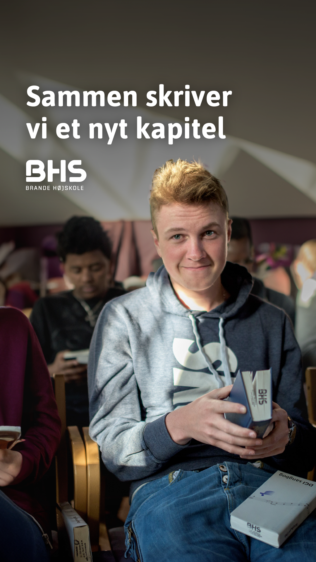 Brande Højskole Facebook ad from Jan 31, 2025