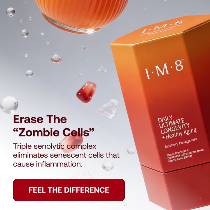 IM8 Global Facebook ad: Longevity Starts at the Cellular Level