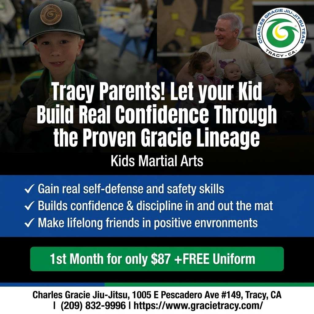 Charles Gracie Jiu-Jitsu Academy Tracy Facebook ad