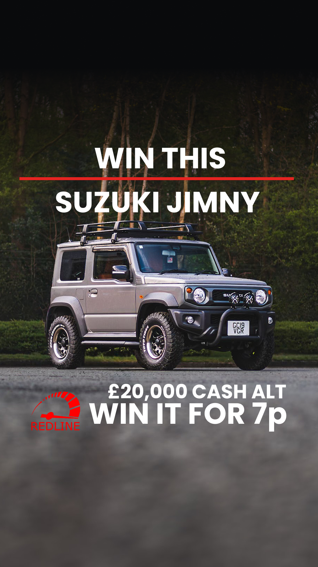 Redline Competitions Facebook ad