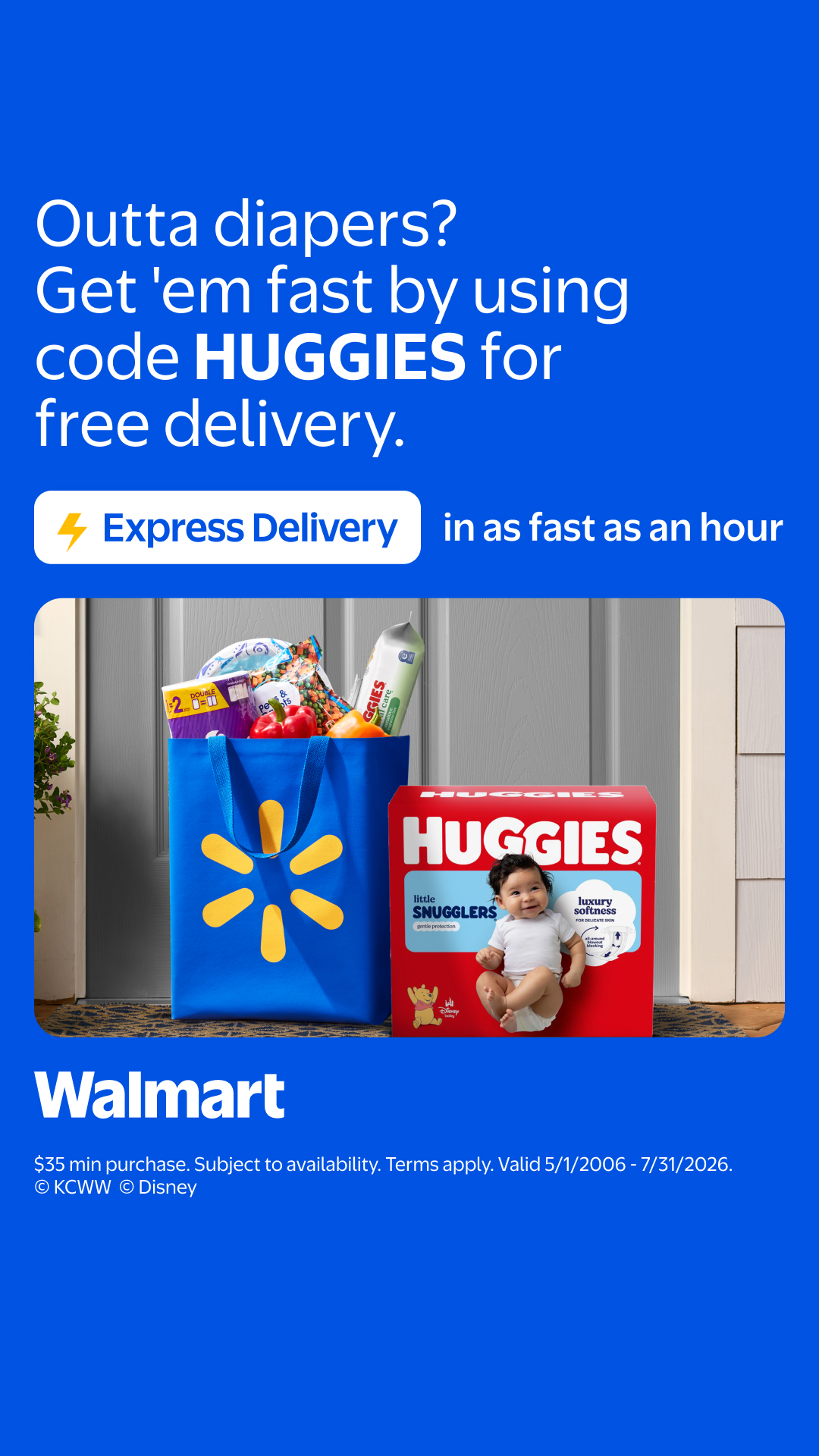 Walmart Facebook ad