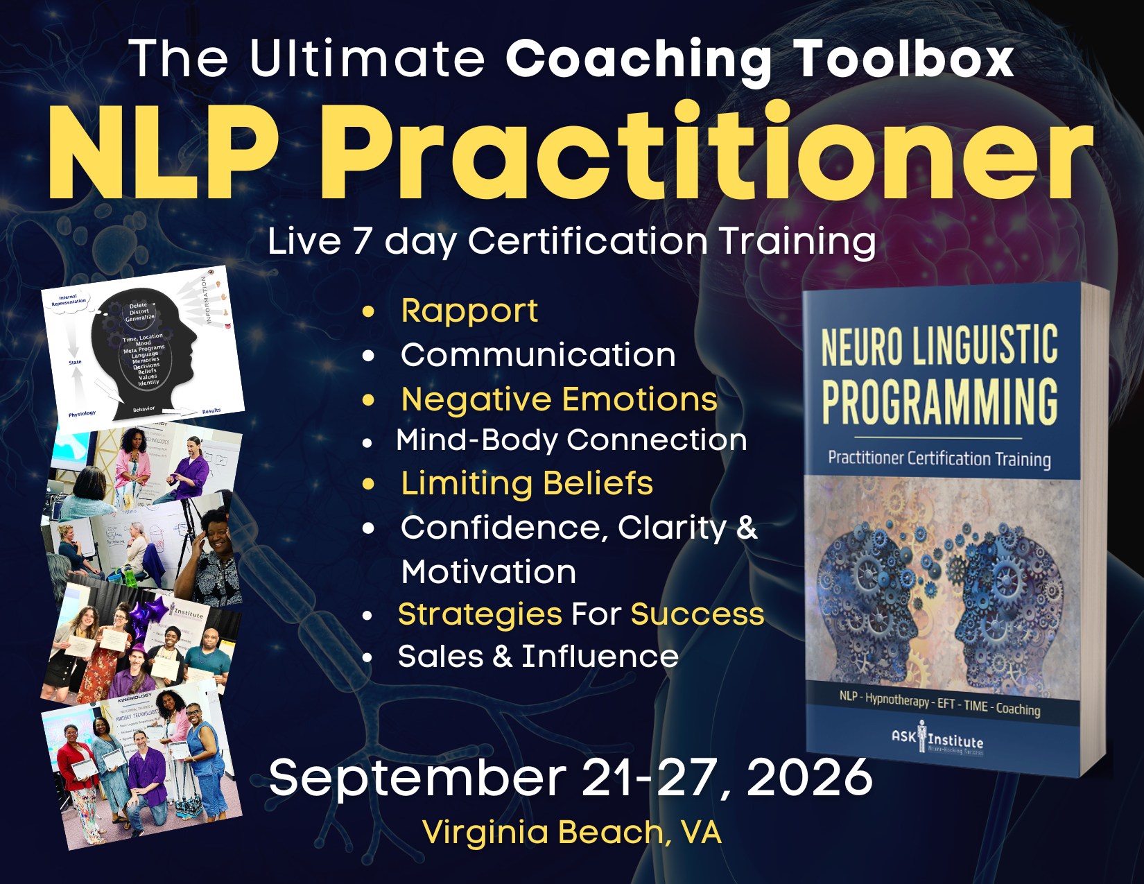 Atlantic Specialized Kinesiology, Inc Facebook ad: NLP Practitioner, Hypnotherapist, EFT & Success Coach…