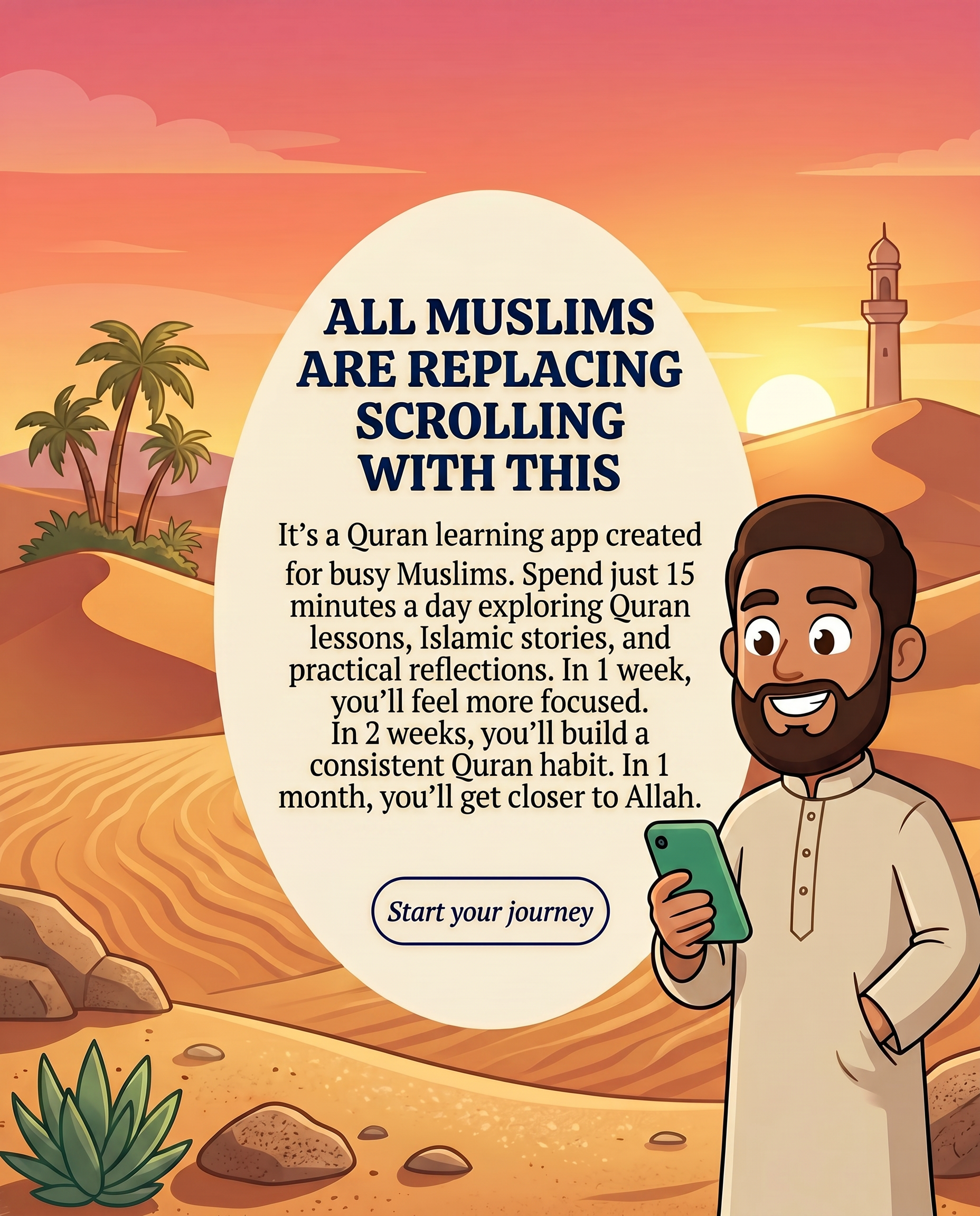 Imam Advice Daily Facebook ad