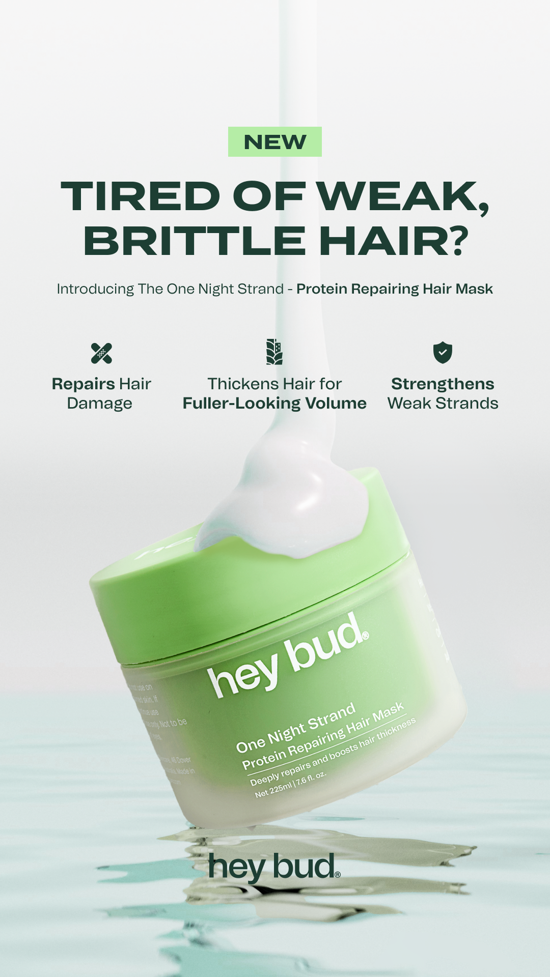Hey Bud Skincare Facebook ad